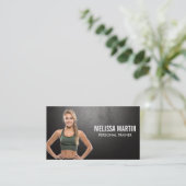 Fitnessmodel | Personal Trainer Visitekaartje (Staand voorkant)