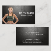 Fitnessmodel | Personal Trainer Visitekaartje (Voorkant / Achterkant)