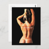 Fitnessmodel Tanlines Thunder_Cove Briefkaart (Voorkant / Achterkant)