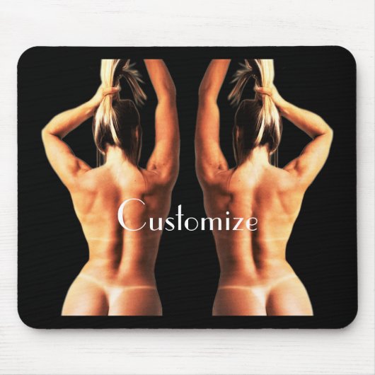 Fitnessmodel Tanlines Thunder_Cove Muismat (Voorkant)