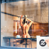 Fitnessmodel Tanlines Thunder_Cove Raamsticker (Cafe Raam)