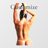 Fitnessmodel Tanlines Thunder_Cove Raamsticker (Vel)