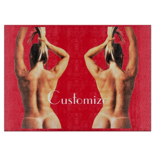 Fitnessmodel Tanlines Thunder_Cove Snijplank (Voorkant)