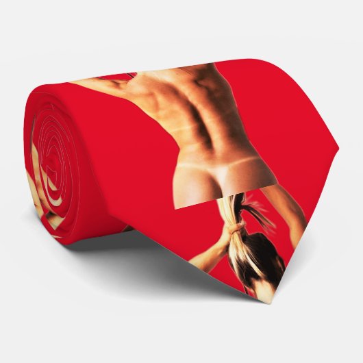 Fitnessmodel Tanlines Thunder_Cove Stropdas (Opgerold)