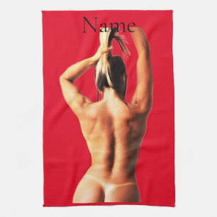 Fitnessmodel Tanlines Thunder_Cove Theedoek