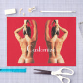 Fitnessmodel Tanlines Thunder_Cove Tissuepapier (Craft)