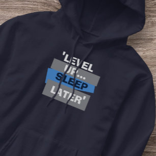 Fitnessniveau omhoog sportactieve kleding vintage hoodie