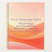 Fitnessplanner – Trainingen bijhouden, gemotiveerd Planner (Voorkant)
