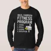 Fitnessprogramma Postkoeriersdienst Co T-shirt (Voorkant)
