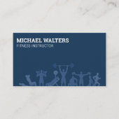 Fitnessprogramma's | Persoonlijke trainer Visitekaartje (Voorkant)
