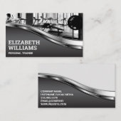 fitnessruimte | Gewichten Treadmills Visitekaartje (Voorkant / Achterkant)