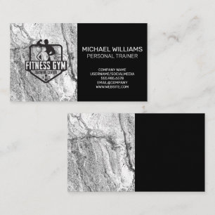 fitnessruimte   Personal Trainer Visitekaartje