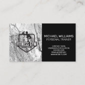 fitnessruimte | Personal Trainer Visitekaartje (Voorkant)