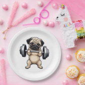 Fitnessstekker Papieren Bordje (Feest)