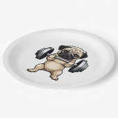 Fitnessstekker Papieren Bordje (Gekanteld)