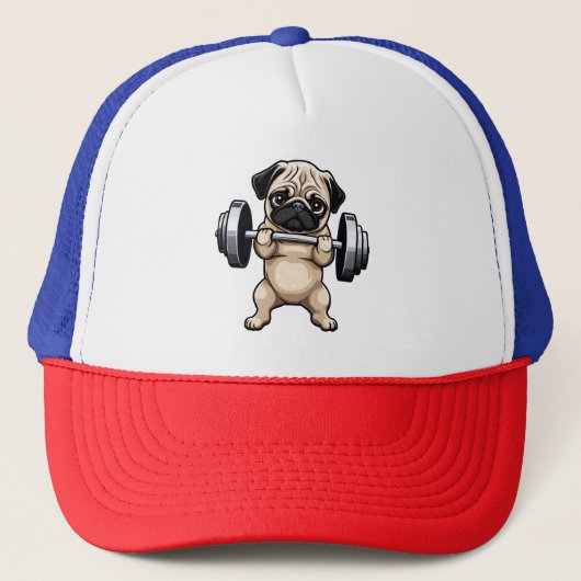 Fitnessstekker Trucker Pet (Voorkant)