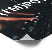 fitnessstudie motivatie inspiratie gym poster (Hoek)