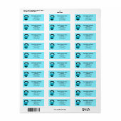 Fitnessstudio Motto Kettlebell Retouradres Etiket (Full Sheet)
