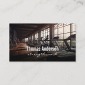 fitnesstrainer | loopband visitekaartje (Voorkant)