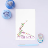 fitnesswereld flyer (Enkel)