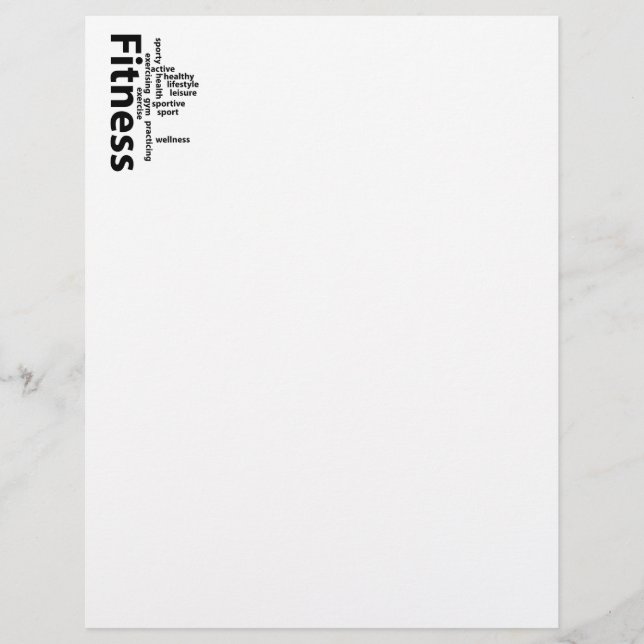 Fitnesswoorden (Voorkant)