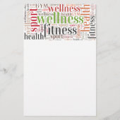 Fitnesswoorden Flyer (Achterkant)