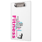 Fitnesswoorden Klembord (Links)