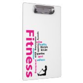 Fitnesswoorden Klembord (Rechts)