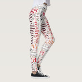 Fitnesswoorden Leggings (Rechts)