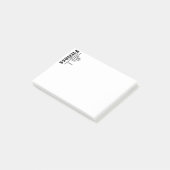 Fitnesswoorden Post-it® Notes (Schuin)