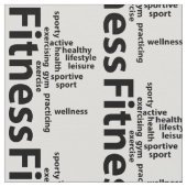 Fitnesswoorden Stof (Close Up)