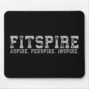 Fitspire - Aspire, Perspire, Inspire - Workout Muismat
