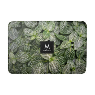 Fittonia Mosaic Plant met variabele bladeren Badmat