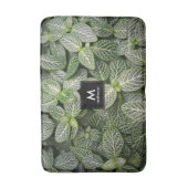 Fittonia Mosaic Plant met variabele bladeren Badmat (Voorkant Verticaal)