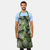 Fittonia Mosaic Plant met variabele bladeren Schort (Gedragen)