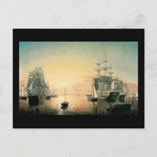 Fitz Hugh Lane Boston Harbour Briefkaart