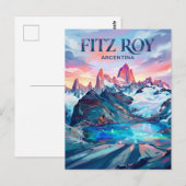 Fitz Roy Argentinië Briefkaart (Voorkant / Achterkant)