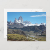 Fitz Roy/El Chalten Briefkaart (Voorkant / Achterkant)