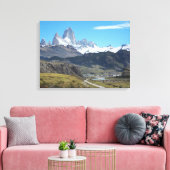 Fitz Roy/El Chalten Canvas Afdruk (Insitu (Woonkamer))