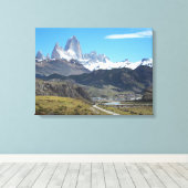 Fitz Roy/El Chalten Canvas Afdruk (Insitu (Houten vloer))