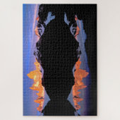 Fitz Roy Group Reflecteerde in Glacial Lakes Legpuzzel (Verticaal)