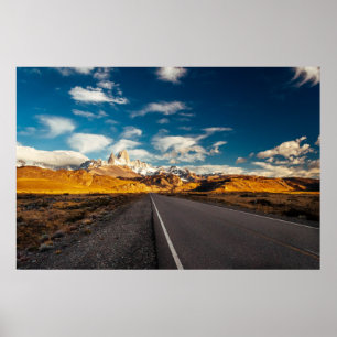 Fitz Roy in Morning Light Poster