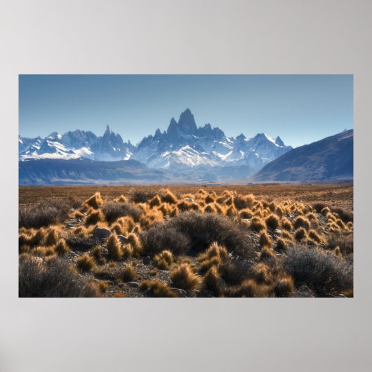 Fitz Roy, Patagonia, Argentina Poster (Voorkant)