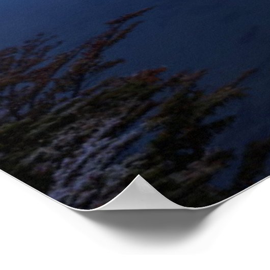 Fitz Roy's Reflection Poster (Hoek)