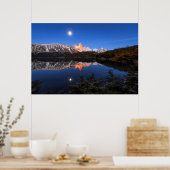 Fitz Roy's Reflection Poster (Keuken)