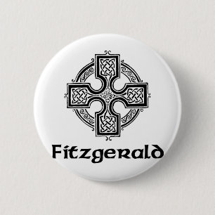 Fitzgerald Celtic Cross Ronde Button 5,7 Cm