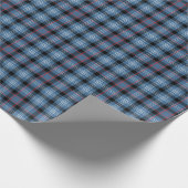 Fitzgerald Clan Tartan Ierse geruite patroon Cadeaupapier (Hoek)