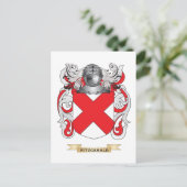 Fitzgerald Coat of Arms Briefkaart (Staand voorkant)