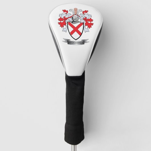 Fitzgerald Coat of Arms Golfheadcover (Voorkant)