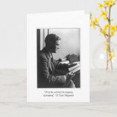 Fitzgerald "Dat is het begin"-Wenskaart Kaart (Gele Bloem)